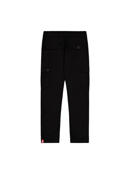 ALPHA INDUSTRIES Pantaloni cu Agent' negru