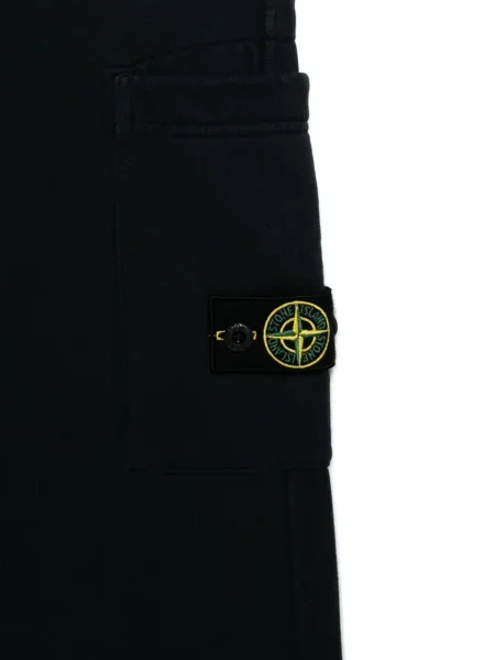 Dětské kalhoty Stone Island modré