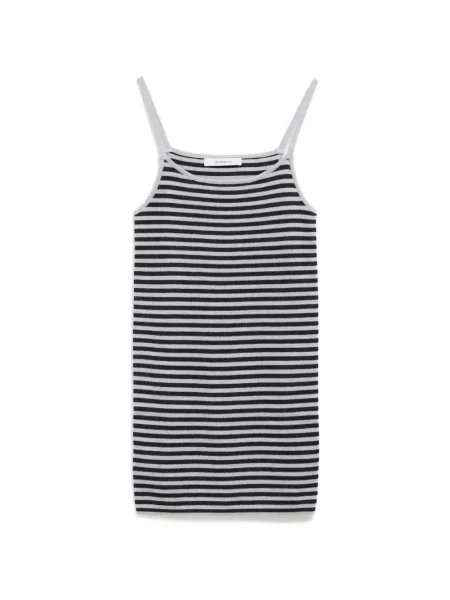 Rochie mini Gimaguas cu dungi gri