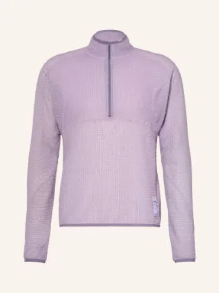 Satisfy Fleecový Svetr S Kapucí Fuzzfleece™ Ad fialová