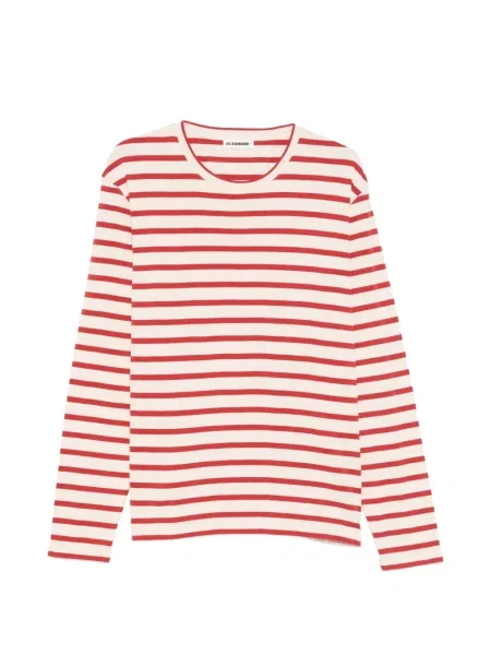 Tricou Jil Sander cu dungi lung