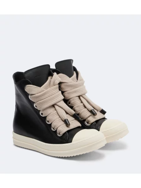 Sneakerși Rick Owens din piele negru