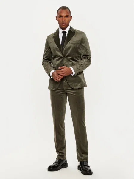 Jack&Jones Костюм Velvet зелен