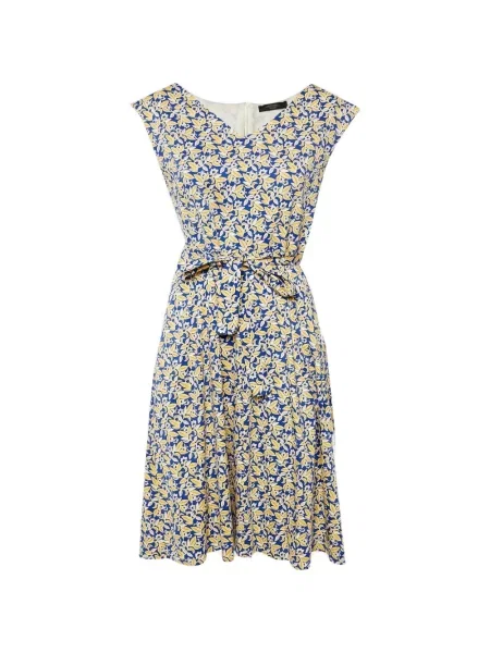 Midi šaty Weekend Max Mara modrá
