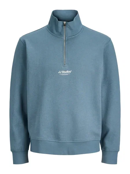 JACK & JONES Mikina JJESOHO opálová biela