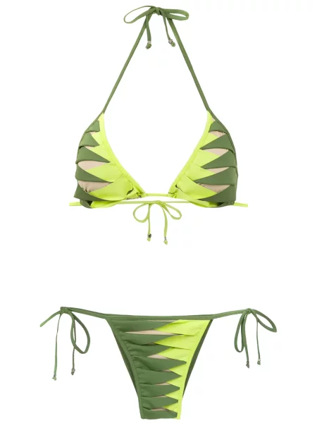 Bikini Amir Slama cu imagine verde