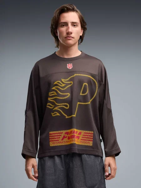 Лонгслив Puma черный