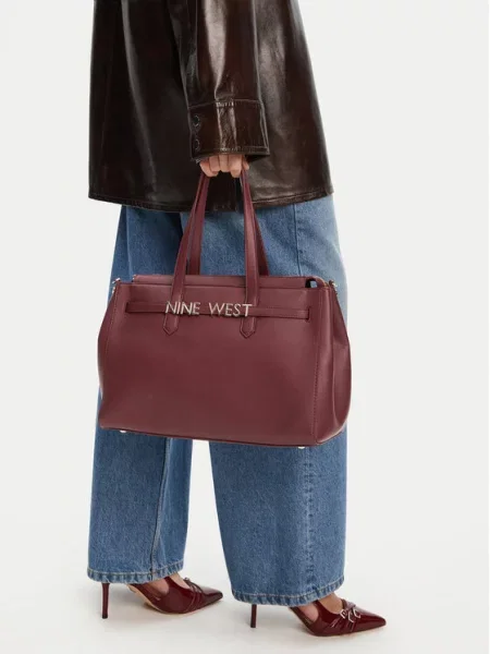 Torebka Nine West bordowa