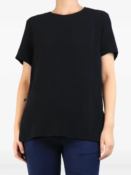 Bluză Proenza Schouler din crep negru