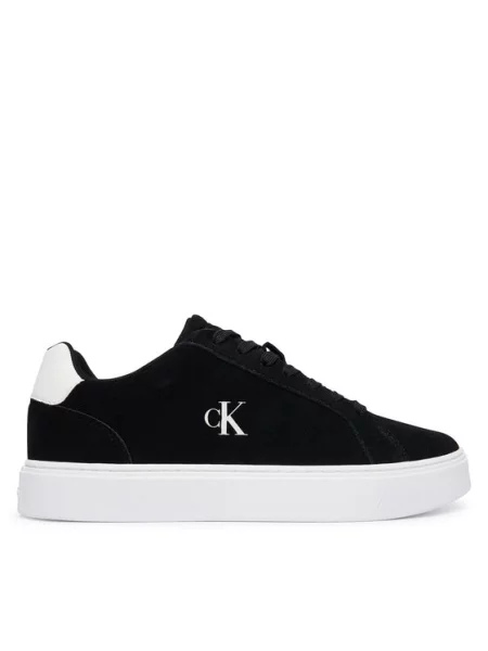 Calvin Klein Laisvalaikio batai Classic Cupsole Laceup Su juoda