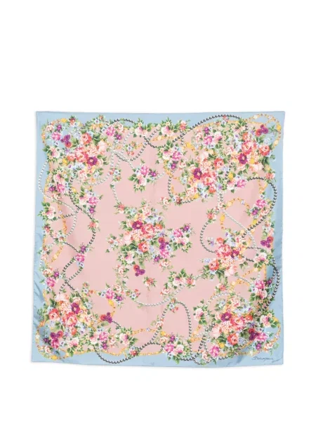 Fular Dolce & Gabbana cu model floral