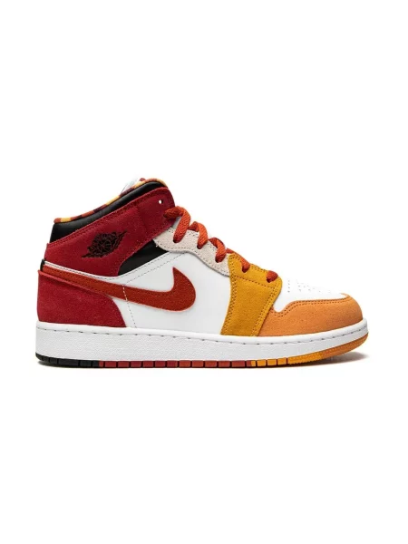 Sneakersy dziecięce Jordan Air Jordan 1 pomarańczowe