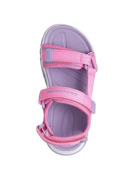 Sandały dla dzieci Skechers Tread Seeker różowe