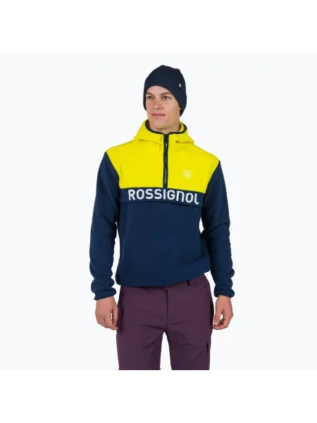 Hanorac din fleece Rossignol din fleece albastru închis