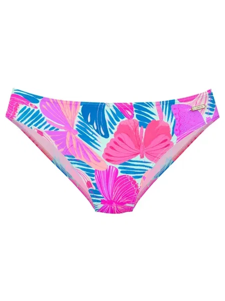 SUNSEEKER Slip costum de baie aqua / închis / lila / roz albastru