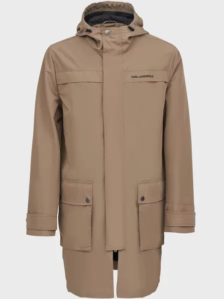 Тренч Karl Lagerfeld бежевый