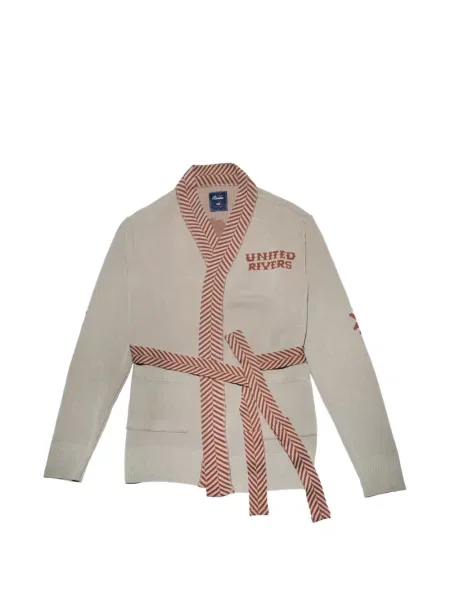 Cravată United Rivers cu model herringbone cu legături