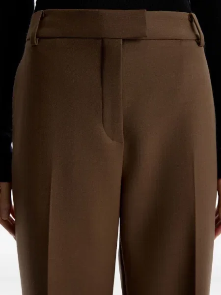 Pantaloni 12 Storeez de lână plisate maro