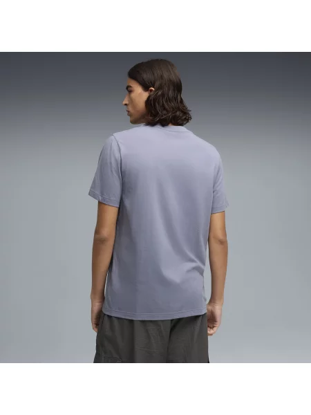 PUMA koszulka Essentials z małym logo No. 1 Odzież S szary