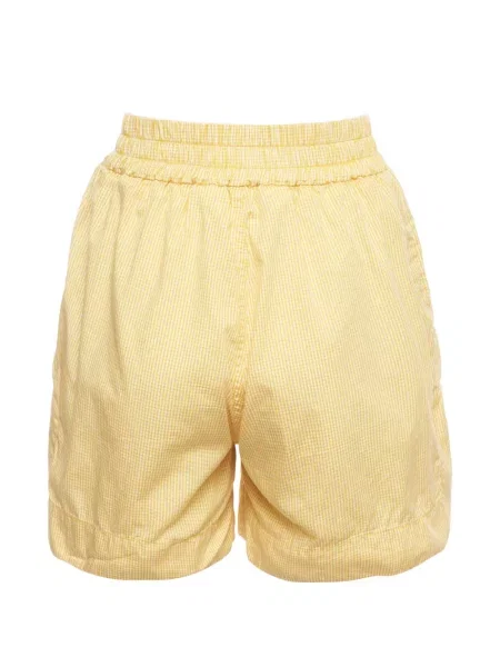 Pantaloni scurți Palm Angels cu autograf galben
