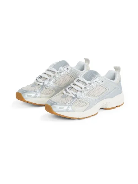 Sneakersy Tommy Jeans Metallic béžová