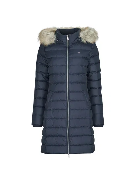 Ruhák Tommy Jeans TJW ESSENTIAL HOODED DOWN COAT