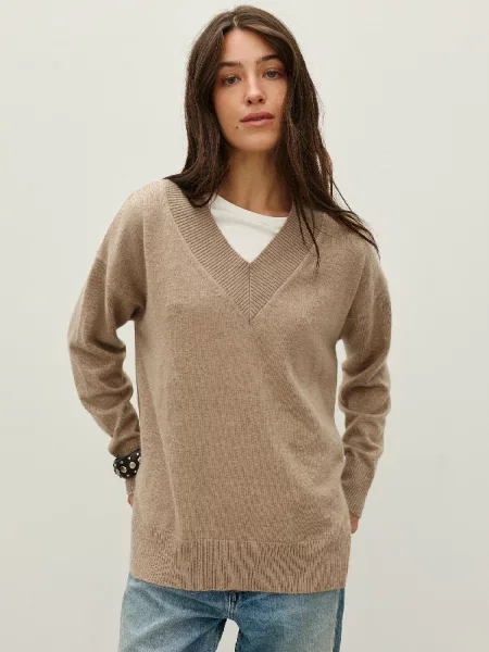 Вовняний Джемпер RicaMare бежевий