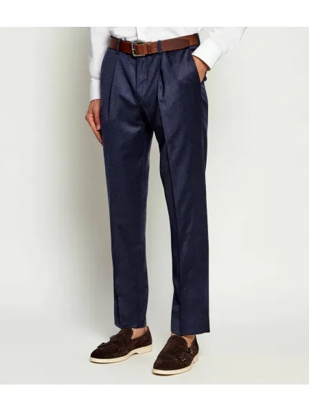 Sand Copenhagen De lână pantaloni chino Mark N | stretch