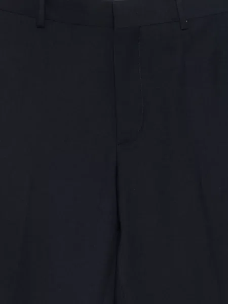 Pantaloni Manuel Ritz de lână albastru