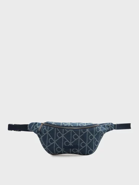 Поясна сумка Calvin Klein блакитна