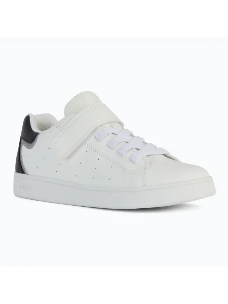 Младежки обувки Geox Eclyper white/black бяло