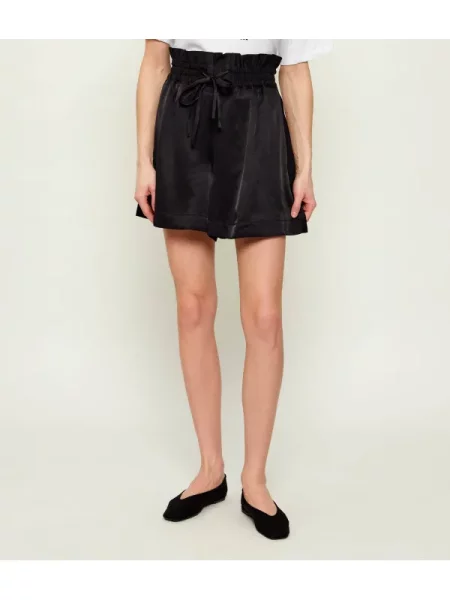 BOSS ORANGE Pantaloni scurți C_Tacolina | Relaxed fit | cu adaos de in negru