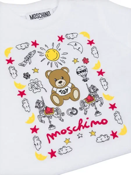 Dětské tričko Moschino bílé