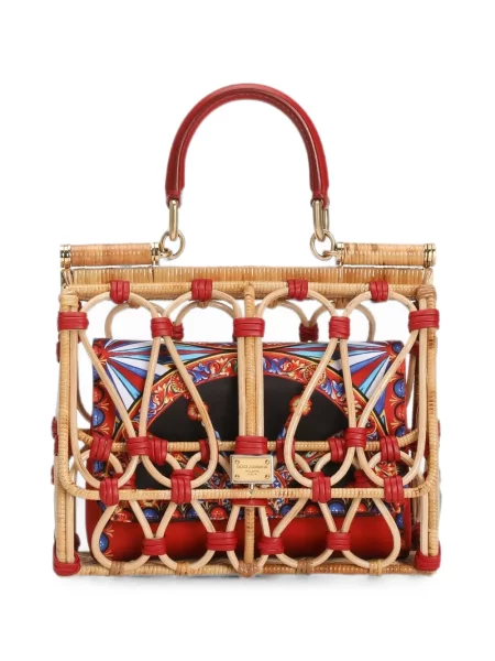 Geantă Dolce & Gabbana cu broderie