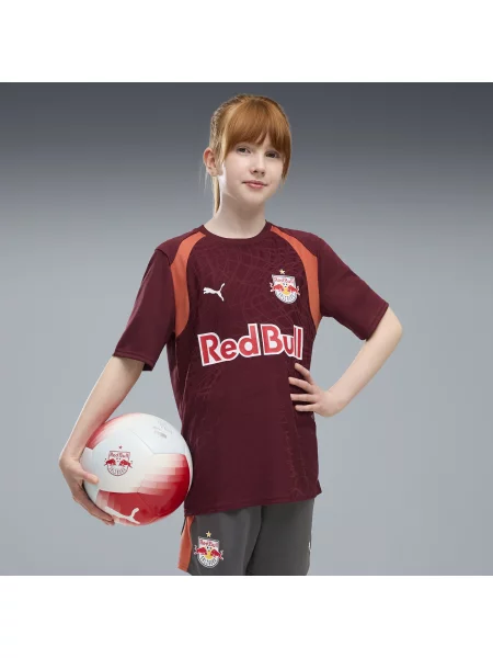 PUMA Młodzieżowa koszulka treningowa FC Bull Salzburg Odzież czerwony