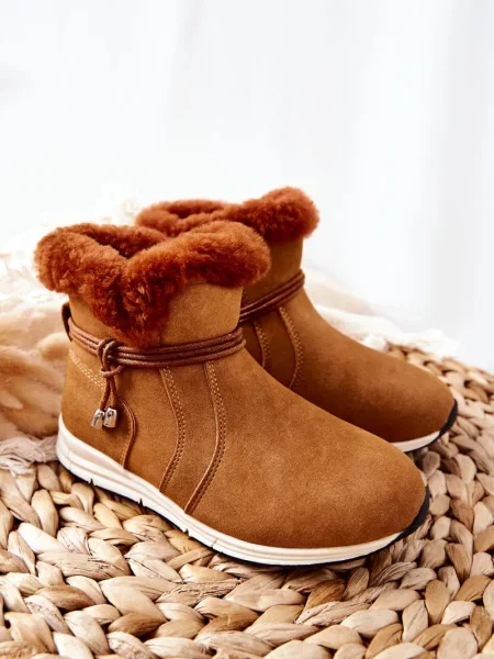 Gyerek hócsizma Big Star Shoes fehér