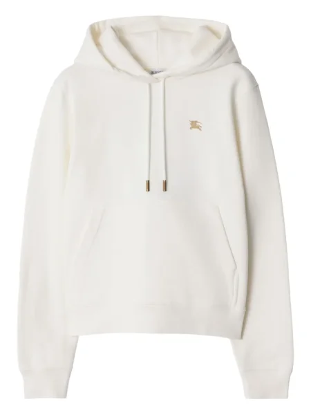 Hanorac cu glugă Burberry alb