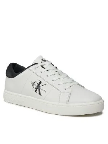 Teniși Calvin Klein Jeans alb