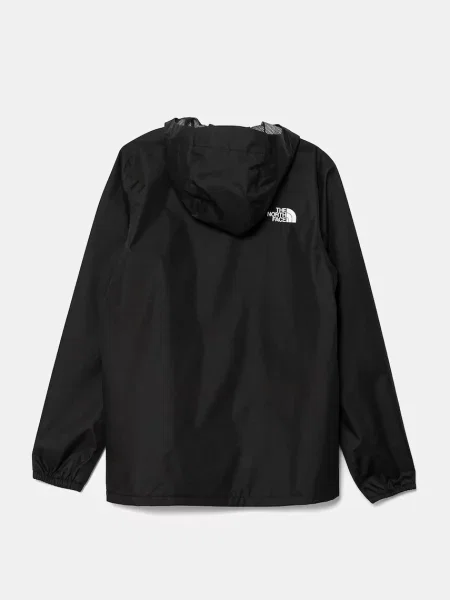The North Face geaca copii TEEN ZIPLINE RAIN JACKET negru