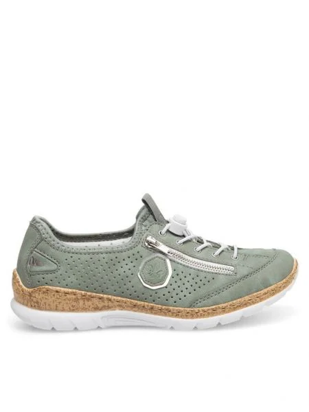 Rieker Pantofi verde