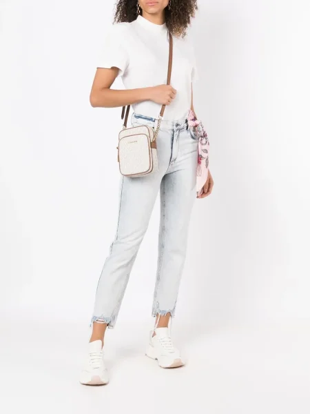 Geanta crossbody Michael Michael Kors maro