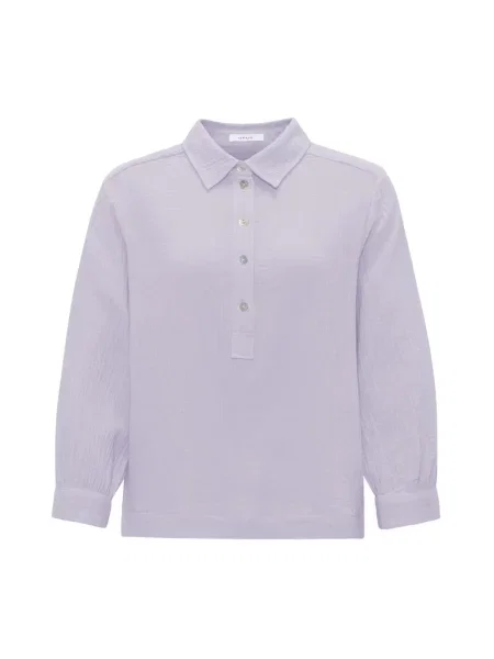 Polo Opus z długim rękawem fioletowe