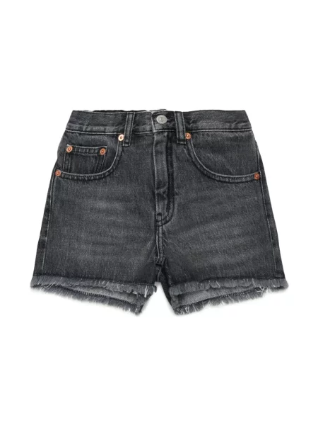 Τζιν σορτς Mm6 Maison Margiela μαύρο
