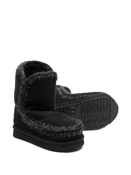 Buty do kostki dziecięce Mou czarne