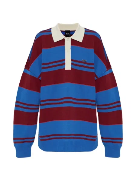 Lung tricou polo P.e Nation albastru