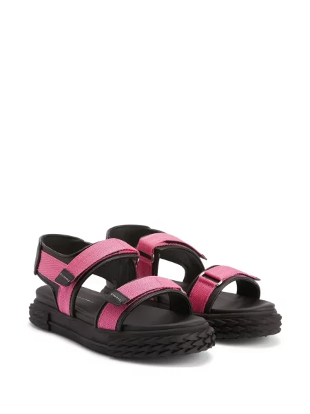 Dirželis sandalai Giuseppe Zanotti be kulniuko juoda