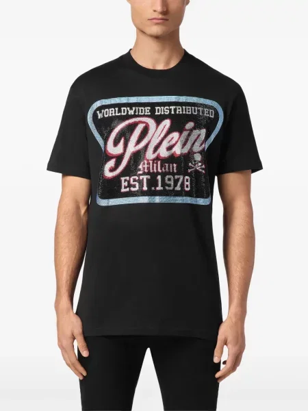 Tričko Philipp Plein čierna