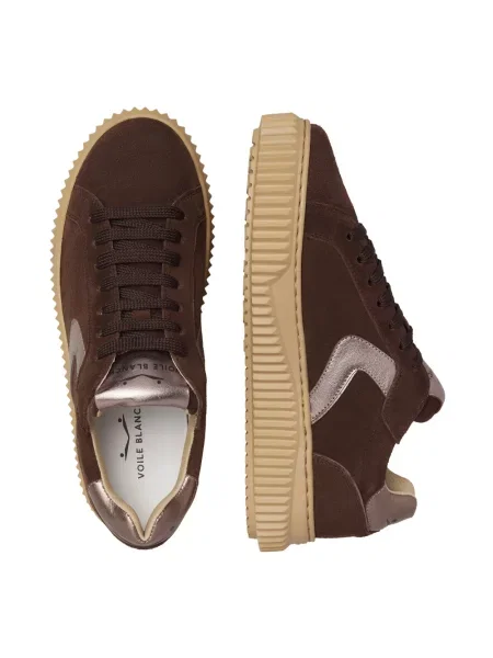 Sneakersy Voile Blanche zamszowe brązowe