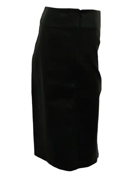 Fustă din piele Dvf Diane Von Furstenberg negru