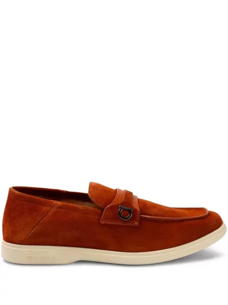 Pantofi loafer Ferragamo portocaliu